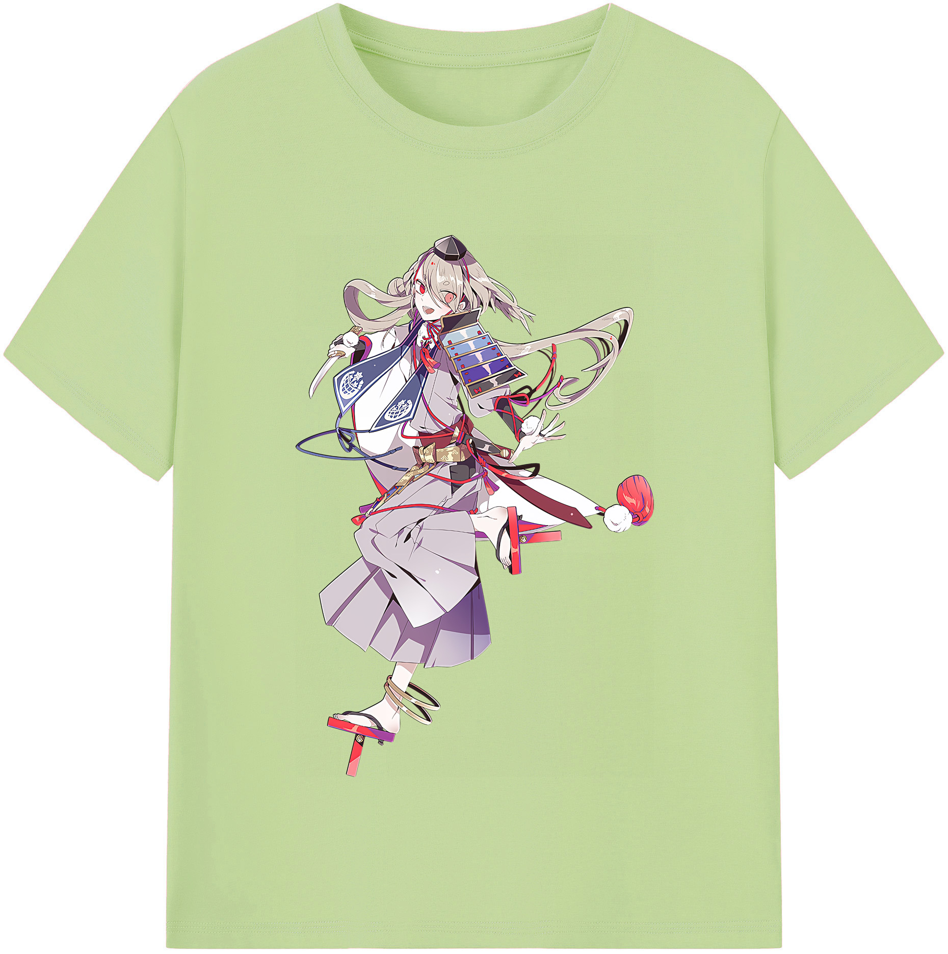 （画像用） 刀剣乱舞 Touken Ranbu 綿100％半袖Tシャツ（フロントプリント）